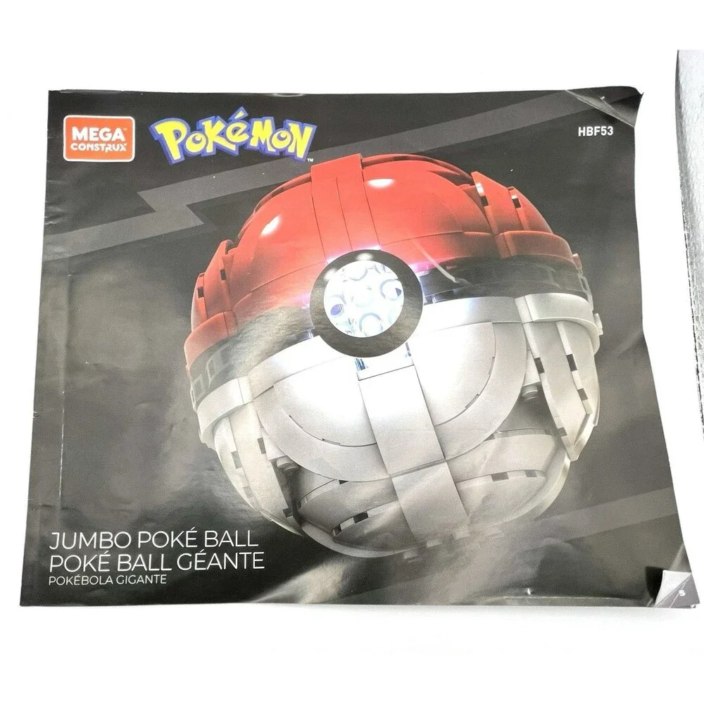 Mega Construx Pokemon Booklet Manual Lot Booklets only